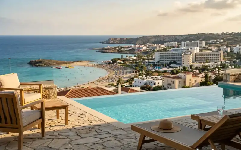 Relaxing villa living in Ayia Napa offers space, privacy, and a home-away-from-home experience for unforgettable Cyprus va...