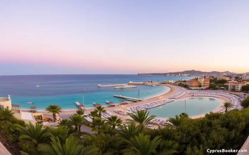 Ayia Napa's winter charm: explore beaches, nightlife, and family hotels in this vibrant Cyprus resort