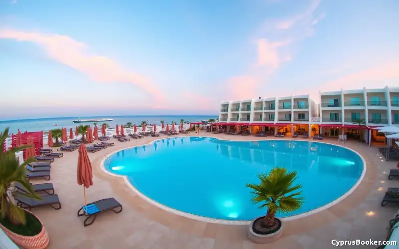 Enjoy a family getaway in Ayia Napa, Cyprus, with stunning beaches, vibrant nightlife, and top-rated hotels