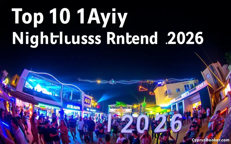 Top 10 Ayia Napa Nightclubs Ranked for 2026, Ayia Napa resort - beaches