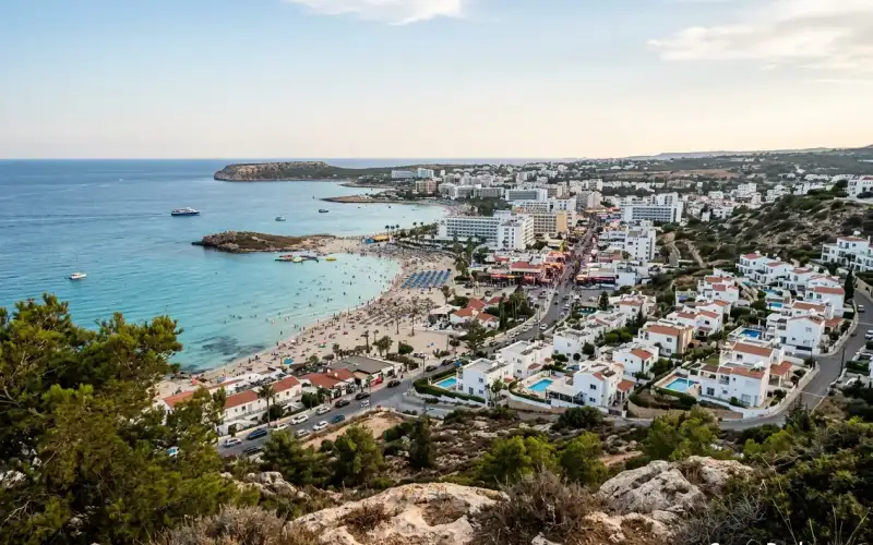 Relax and unwind at a luxurious villa in Ayia Napa, perfect for beach lovers and nightlife seekers