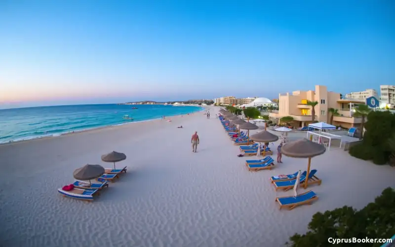 Nissi Beach vs Makronissos Beach, Ayia Napa resort - beaches, nightlife