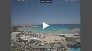 Thumbnail May 30, 2026 12:00 Ayia Napa Cyprus - Nissi Beach Panorama