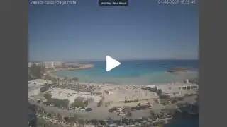Thumbnail June 1, 2026 14:00 Ayia Napa Cyprus - Nissi Beach Panorama