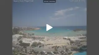 Thumbnail June 14, 2026 12:00 Ayia Napa Cyprus - Nissi Beach Panorama