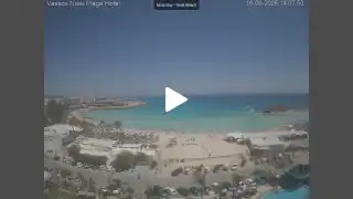 Thumbnail June 16, 2026 12:00 Ayia Napa Cyprus - Nissi Beach Panorama