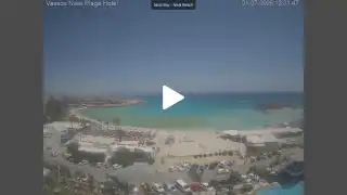 Thumbnail July 1, 2026 11:00 Ayia Napa Cyprus - Nissi Beach Panorama