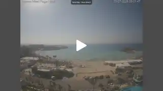 Thumbnail July 3, 2026 07:00 Ayia Napa Cyprus - Nissi Beach Panorama