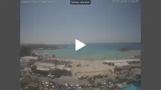 Thumbnail July 3, 2026 09:00 Ayia Napa Cyprus - Nissi Beach Panorama