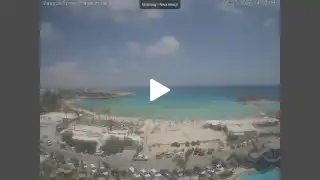 Thumbnail July 3, 2026 12:00 Ayia Napa Cyprus - Nissi Beach Panorama