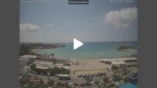 Thumbnail July 9, 2026 08:00 Ayia Napa Cyprus - Nissi Beach Panorama