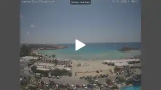 Thumbnail July 9, 2026 09:00 Ayia Napa Cyprus - Nissi Beach Panorama