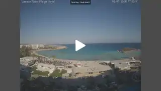 Thumbnail July 9, 2026 15:00 Ayia Napa Cyprus - Nissi Beach Panorama