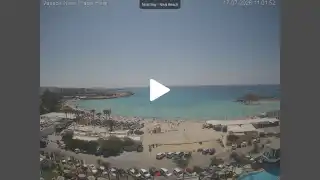 Thumbnail July 17, 2026 09:00 Ayia Napa Cyprus - Nissi Beach Panorama