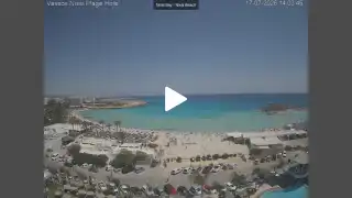 Thumbnail July 17, 2026 12:00 Ayia Napa Cyprus - Nissi Beach Panorama