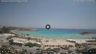 Thumbnail July 21, 2026 10:00 Ayia Napa Cyprus - Nissi Beach Panorama