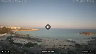 Thumbnail July 21, 2026 16:00 Ayia Napa Cyprus - Nissi Beach Panorama