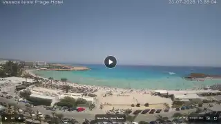 Thumbnail July 23, 2026 11:00 Ayia Napa Cyprus - Nissi Beach Panorama