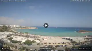 Thumbnail July 23, 2026 14:00 Ayia Napa Cyprus - Nissi Beach Panorama