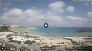 Thumbnail July 24, 2026 13:00 Ayia Napa Cyprus - Nissi Beach Panorama