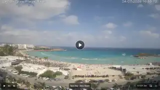 Thumbnail July 24, 2026 14:00 Ayia Napa Cyprus - Nissi Beach Panorama