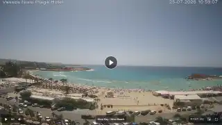 Thumbnail July 25, 2026 08:00 Ayia Napa Cyprus - Nissi Beach Panorama