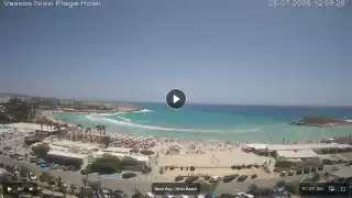 Thumbnail July 25, 2026 10:00 Ayia Napa Cyprus - Nissi Beach Panorama