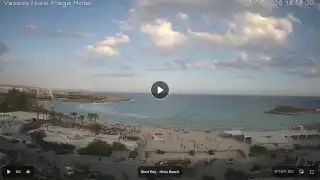 Thumbnail July 25, 2026 16:00 Ayia Napa Cyprus - Nissi Beach Panorama