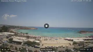 Thumbnail July 26, 2026 09:00 Ayia Napa Cyprus - Nissi Beach Panorama