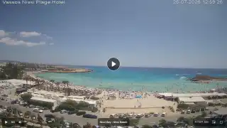 Thumbnail July 26, 2026 10:00 Ayia Napa Cyprus - Nissi Beach Panorama