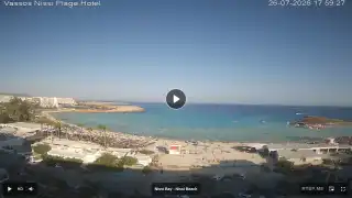 Thumbnail July 26, 2026 15:00 Ayia Napa Cyprus - Nissi Beach Panorama