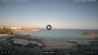 Thumbnail July 26, 2026 16:00 Ayia Napa Cyprus - Nissi Beach Panorama