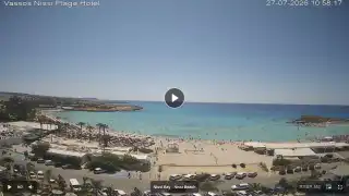 Thumbnail July 27, 2026 08:00 Ayia Napa Cyprus - Nissi Beach Panorama