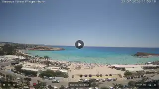Thumbnail July 27, 2026 09:00 Ayia Napa Cyprus - Nissi Beach Panorama