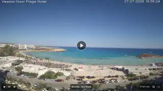 Thumbnail July 27, 2026 14:00 Ayia Napa Cyprus - Nissi Beach Panorama