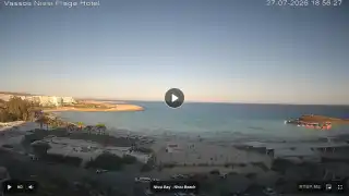 Thumbnail July 27, 2026 16:00 Ayia Napa Cyprus - Nissi Beach Panorama