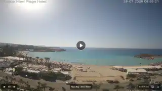 Thumbnail July 28, 2026 06:00 Ayia Napa Cyprus - Nissi Beach Panorama