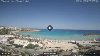 Thumbnail July 28, 2026 13:00 Ayia Napa Cyprus - Nissi Beach Panorama
