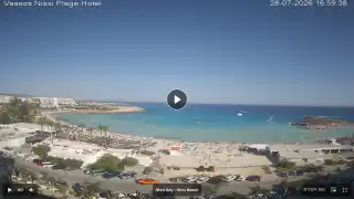 Thumbnail July 28, 2026 14:00 Ayia Napa Cyprus - Nissi Beach Panorama