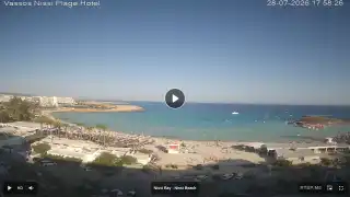 Thumbnail July 28, 2026 15:00 Ayia Napa Cyprus - Nissi Beach Panorama
