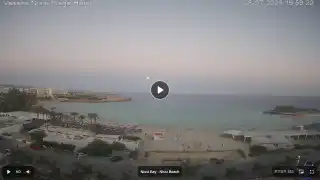 Thumbnail July 28, 2026 17:00 Ayia Napa Cyprus - Nissi Beach Panorama