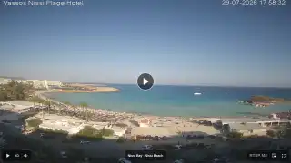 Thumbnail July 29, 2026 15:00 Ayia Napa Cyprus - Nissi Beach Panorama