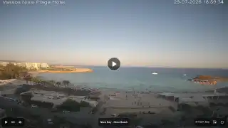 Thumbnail July 29, 2026 16:00 Ayia Napa Cyprus - Nissi Beach Panorama