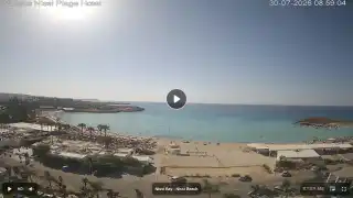 Thumbnail July 30, 2026 06:00 Ayia Napa Cyprus - Nissi Beach Panorama