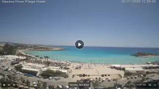 Thumbnail July 30, 2026 10:00 Ayia Napa Cyprus - Nissi Beach Panorama