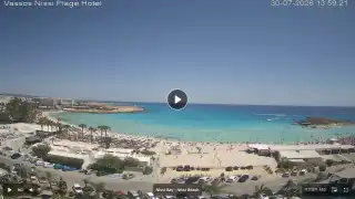 Thumbnail July 30, 2026 11:00 Ayia Napa Cyprus - Nissi Beach Panorama