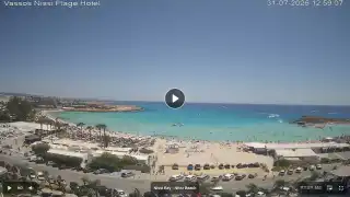 Thumbnail July 31, 2026 10:00 Ayia Napa Cyprus - Nissi Beach Panorama