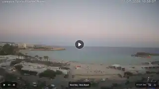 Thumbnail July 31, 2026 17:00 Ayia Napa Cyprus - Nissi Beach Panorama
