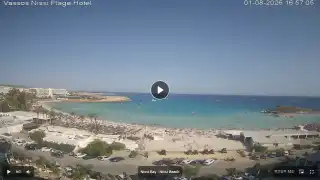 Thumbnail August 1, 2026 14:00 Ayia Napa Cyprus - Nissi Beach Panorama