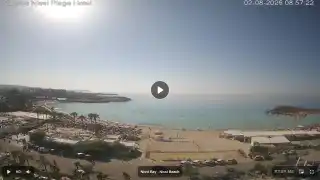Thumbnail August 2, 2026 06:00 Ayia Napa Cyprus - Nissi Beach Panorama